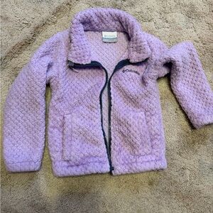 Columbia kids Lavender Fire Side Fleece Jacket 4t